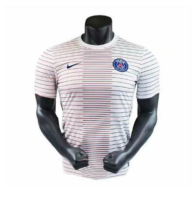 Camiseta de fútbol de entrenamiento PSG 2019-2020 blanco